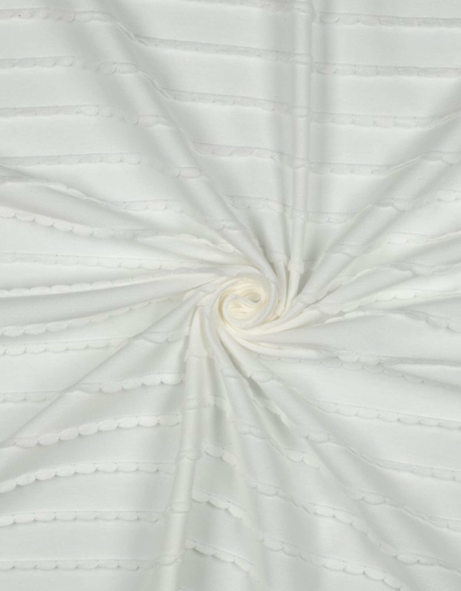 Tricot Schulpjes - Off White