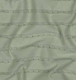 Tricot Schulpjes - Sage Green