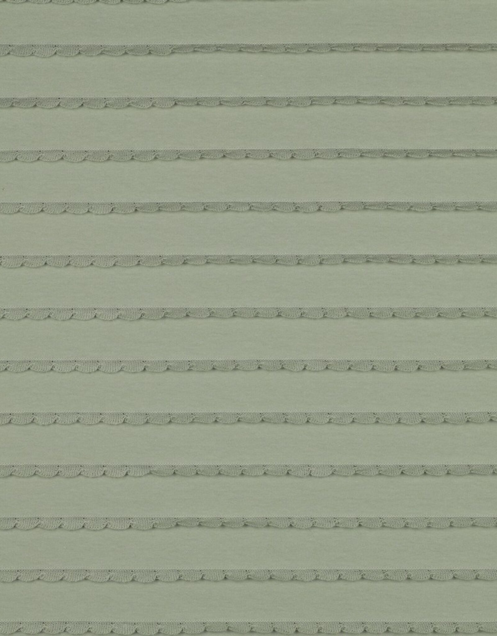 Tricot Schulpjes - Sage Green