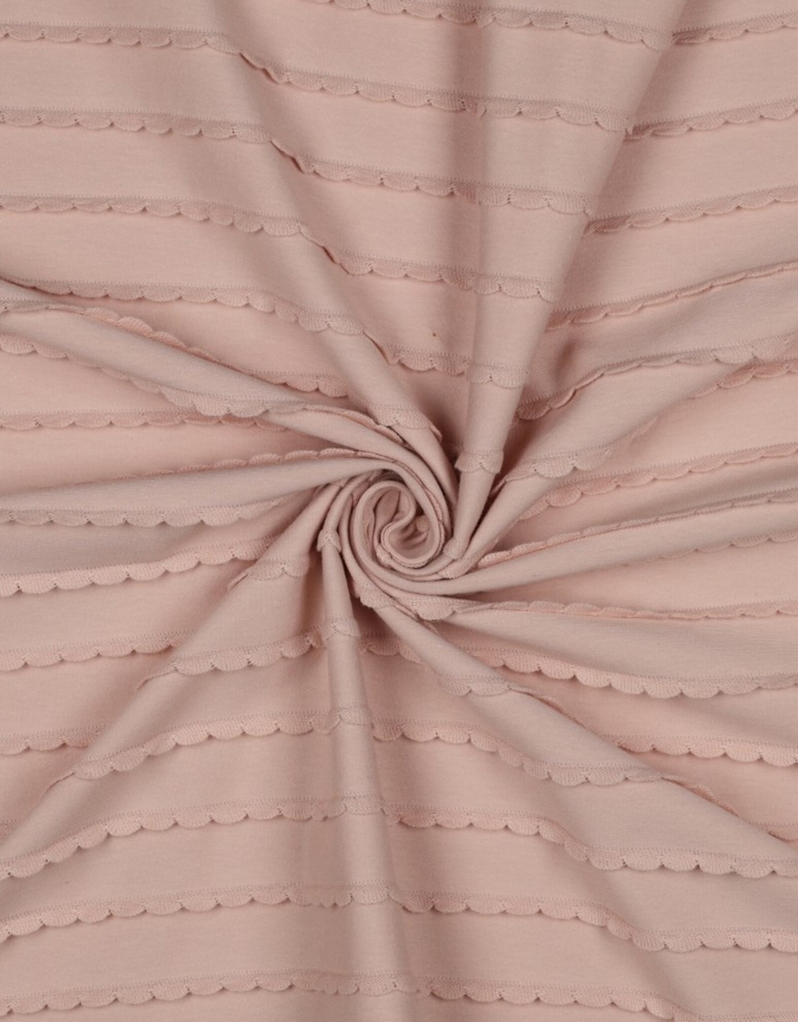 Tricot Schulpjes - Oud Rose