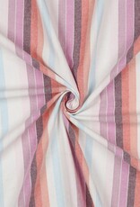 Katoen Streep - Multicolor