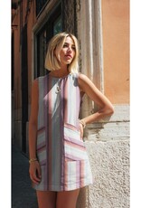 Katoen Streep - Multicolor