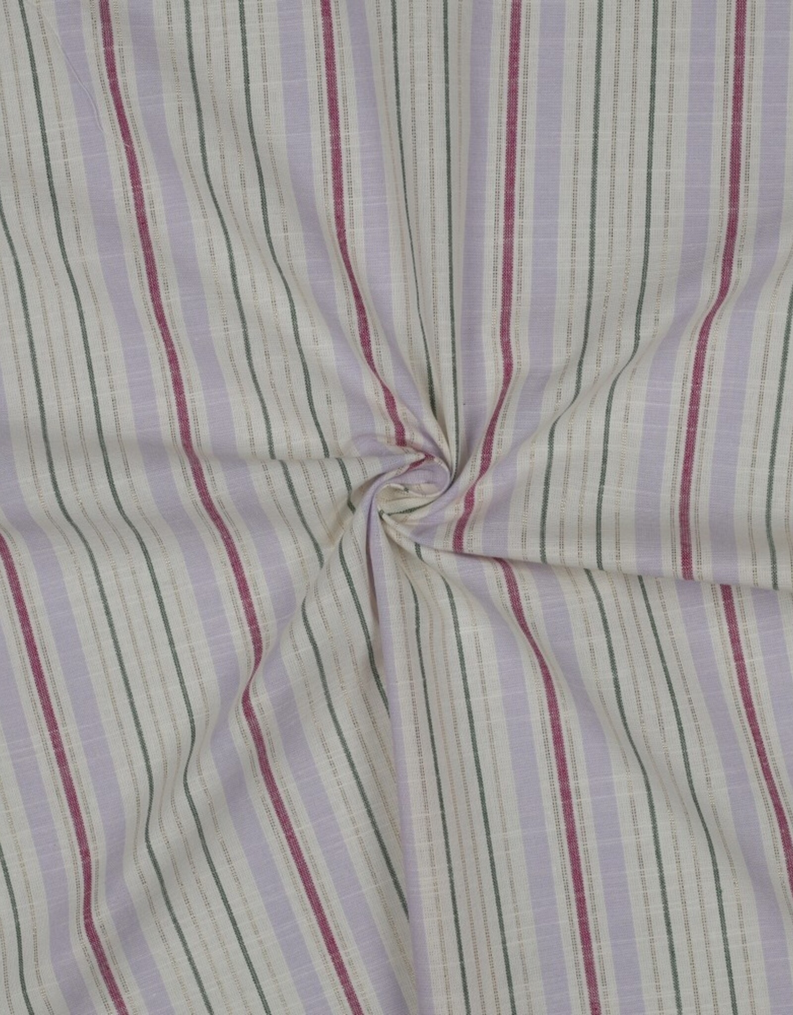 Katoen Streep - Lilac & Silver