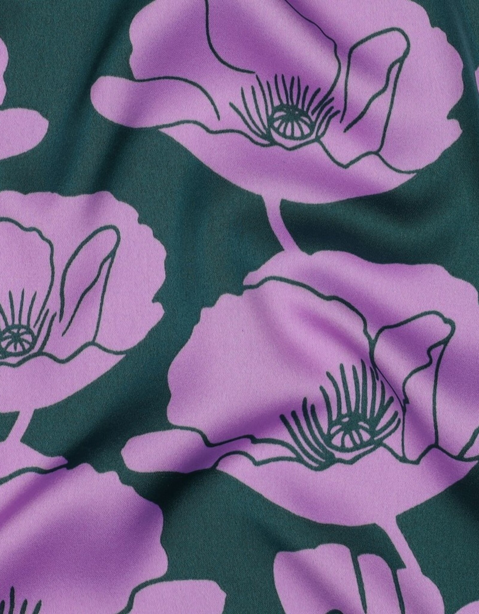 Micro Satijn - Poppy - Lilac