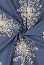 Katoen - Daisy Broderie - Jeans