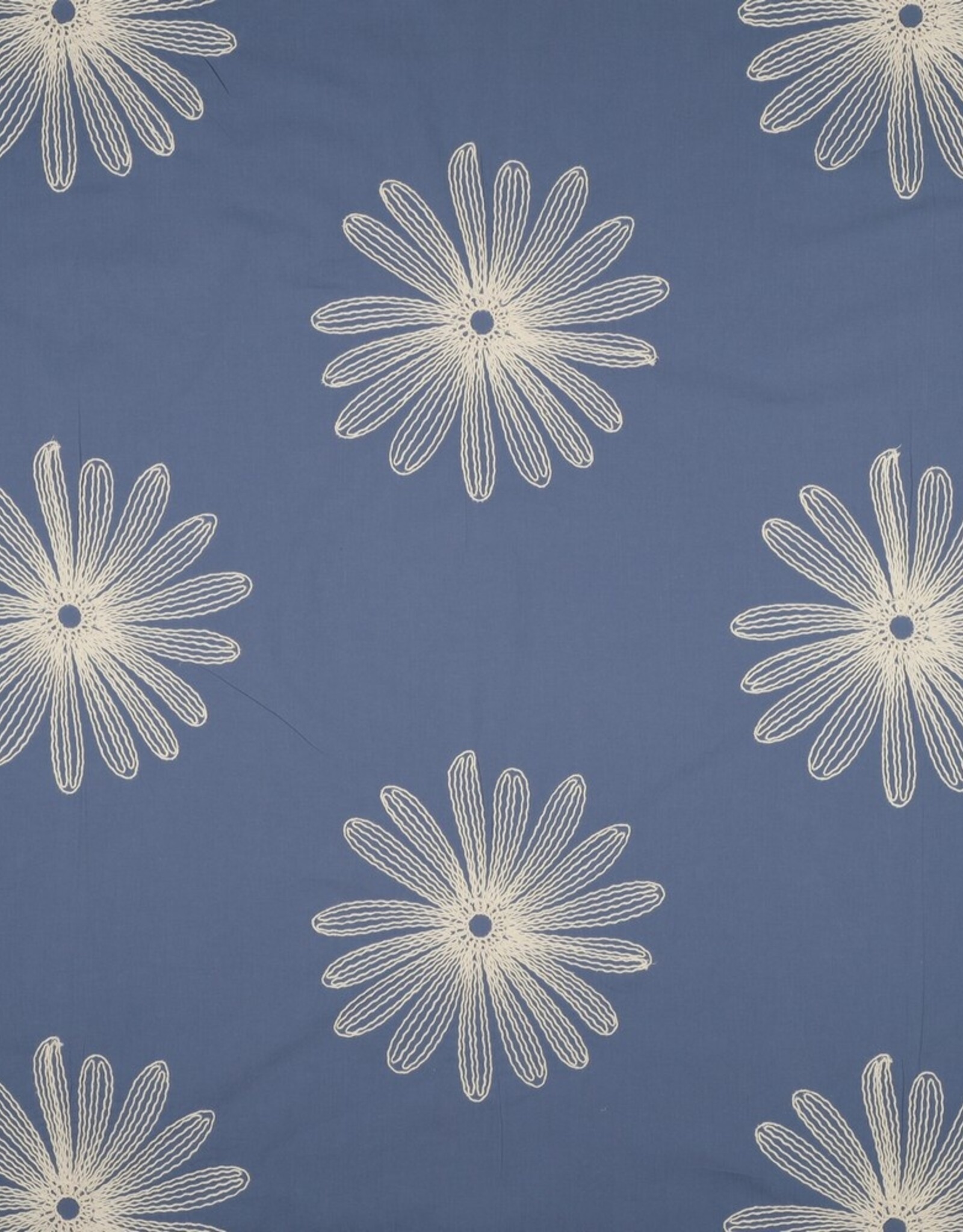 Katoen - Daisy Broderie - Jeans