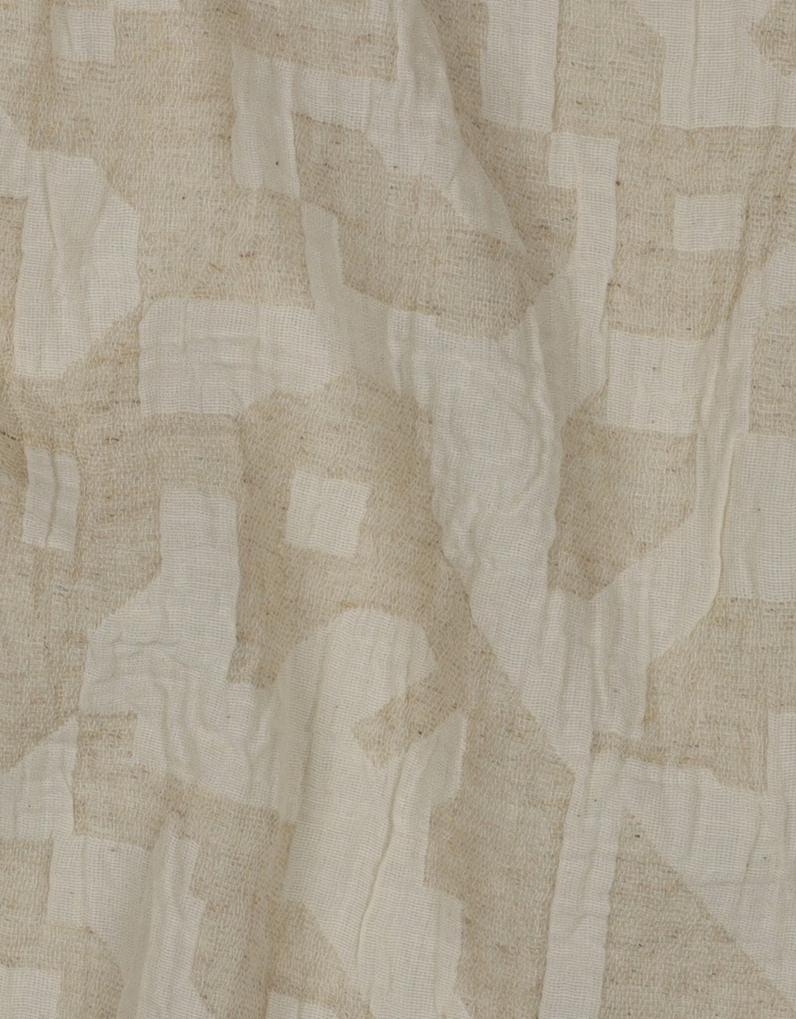 Linnen Katoen - Shapes - Naturel