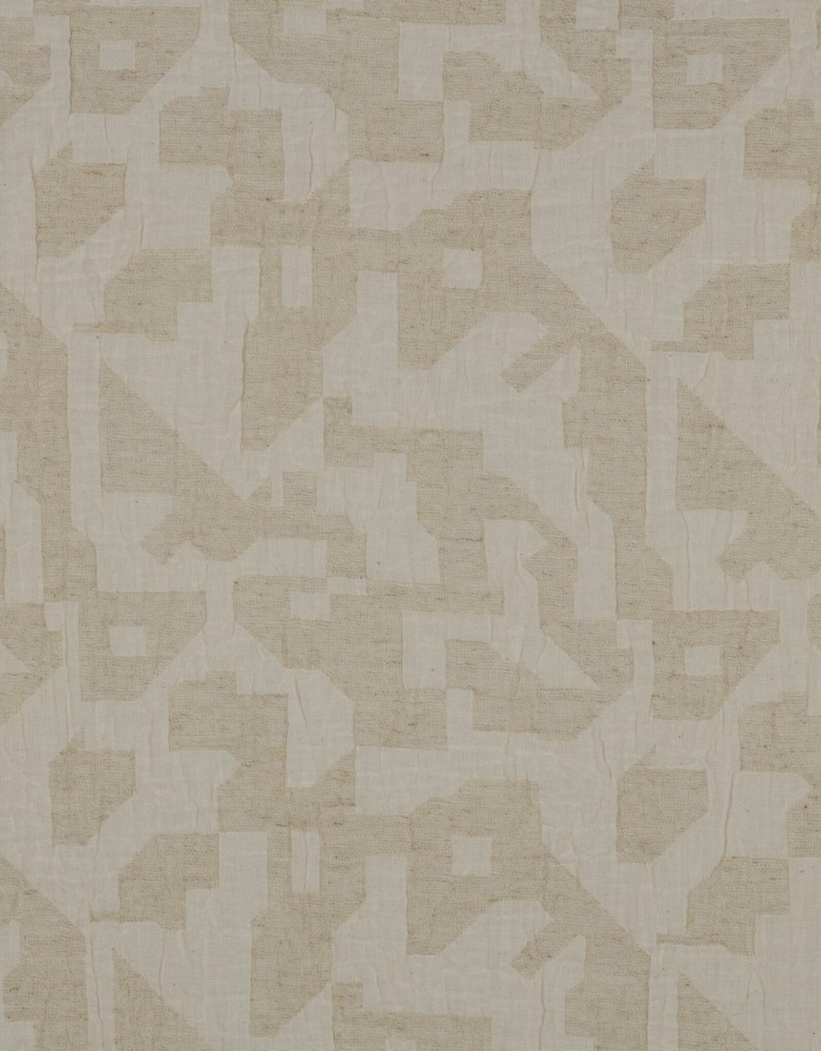 Linnen Katoen - Shapes - Naturel