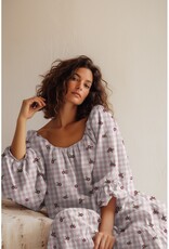 Double Gauze - Vichy Flower