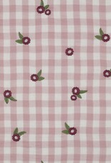 Double Gauze - Vichy Flower