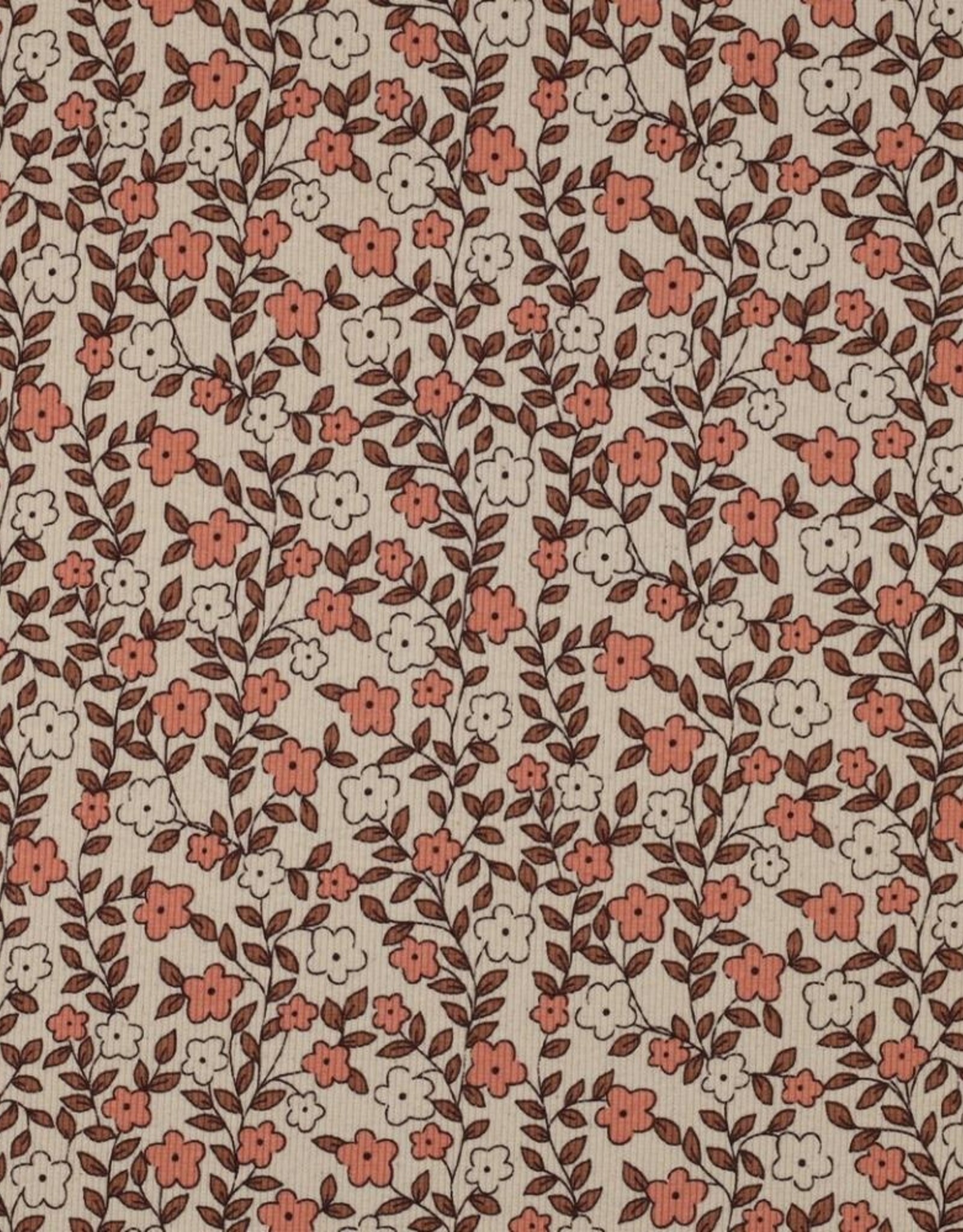 Rib Jersey - Little flowerfield