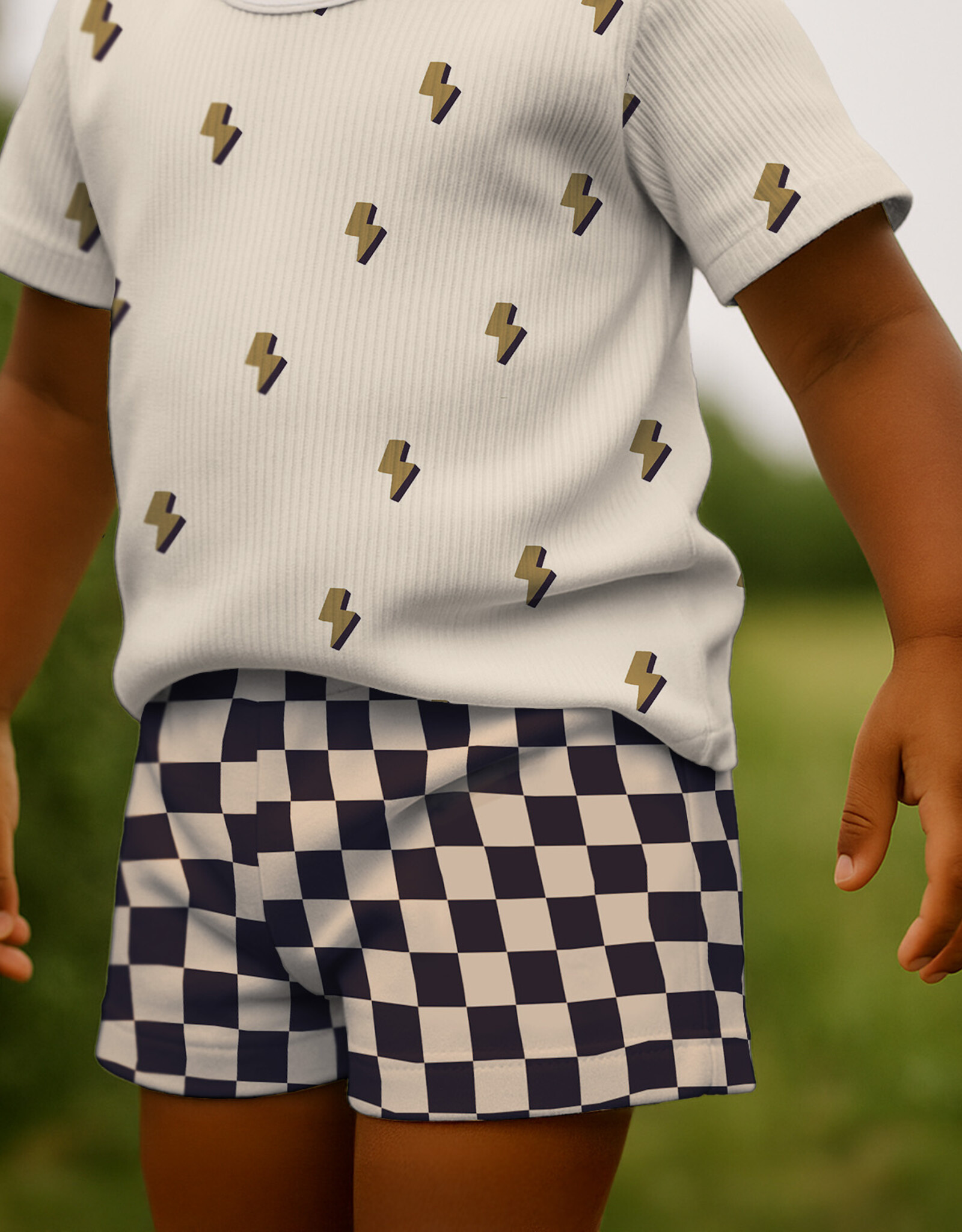 Bio Jersey - Happy Checks