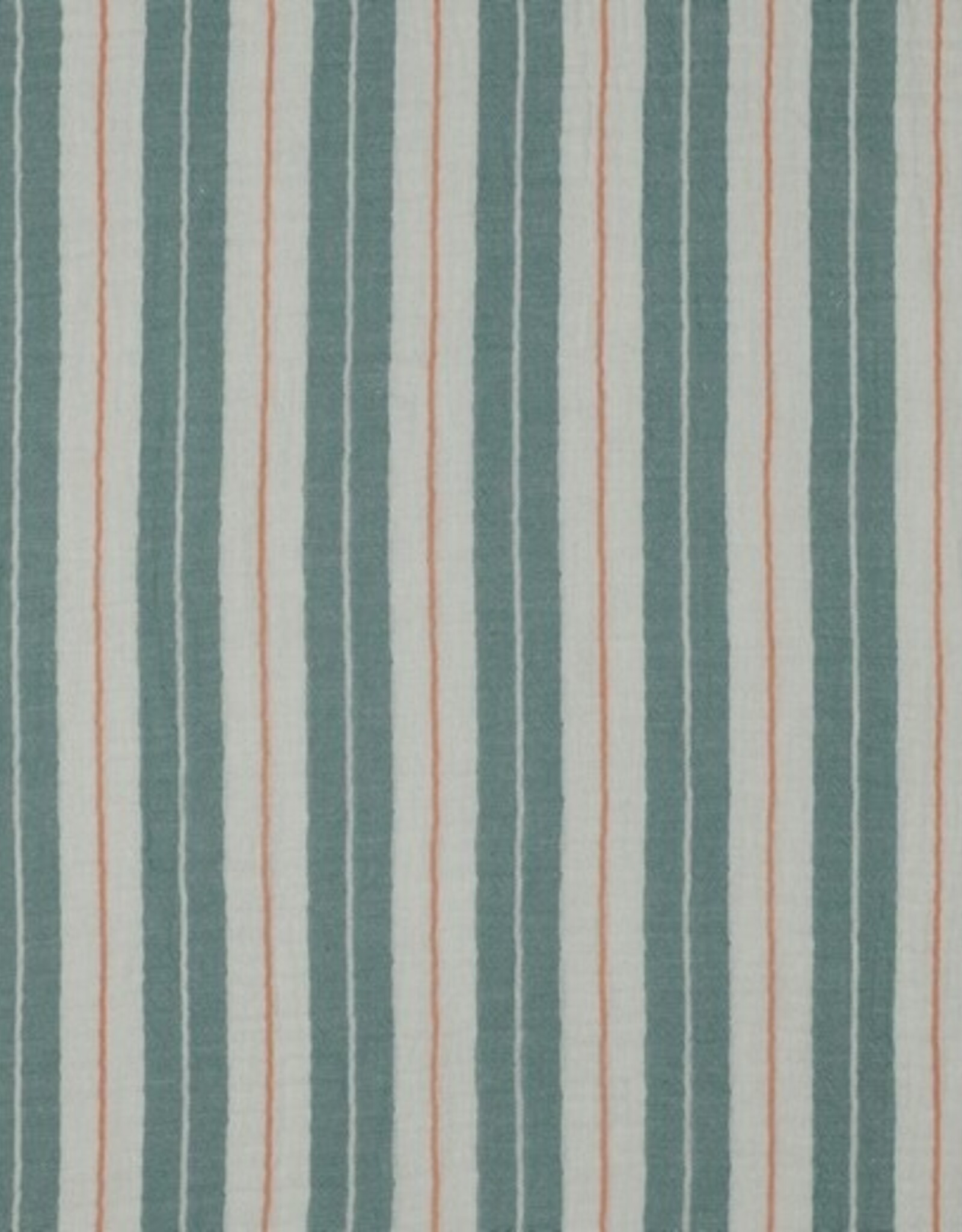 Double Gauze - Stripes - Green