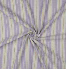 Double Gauze - Stripes - Lilac