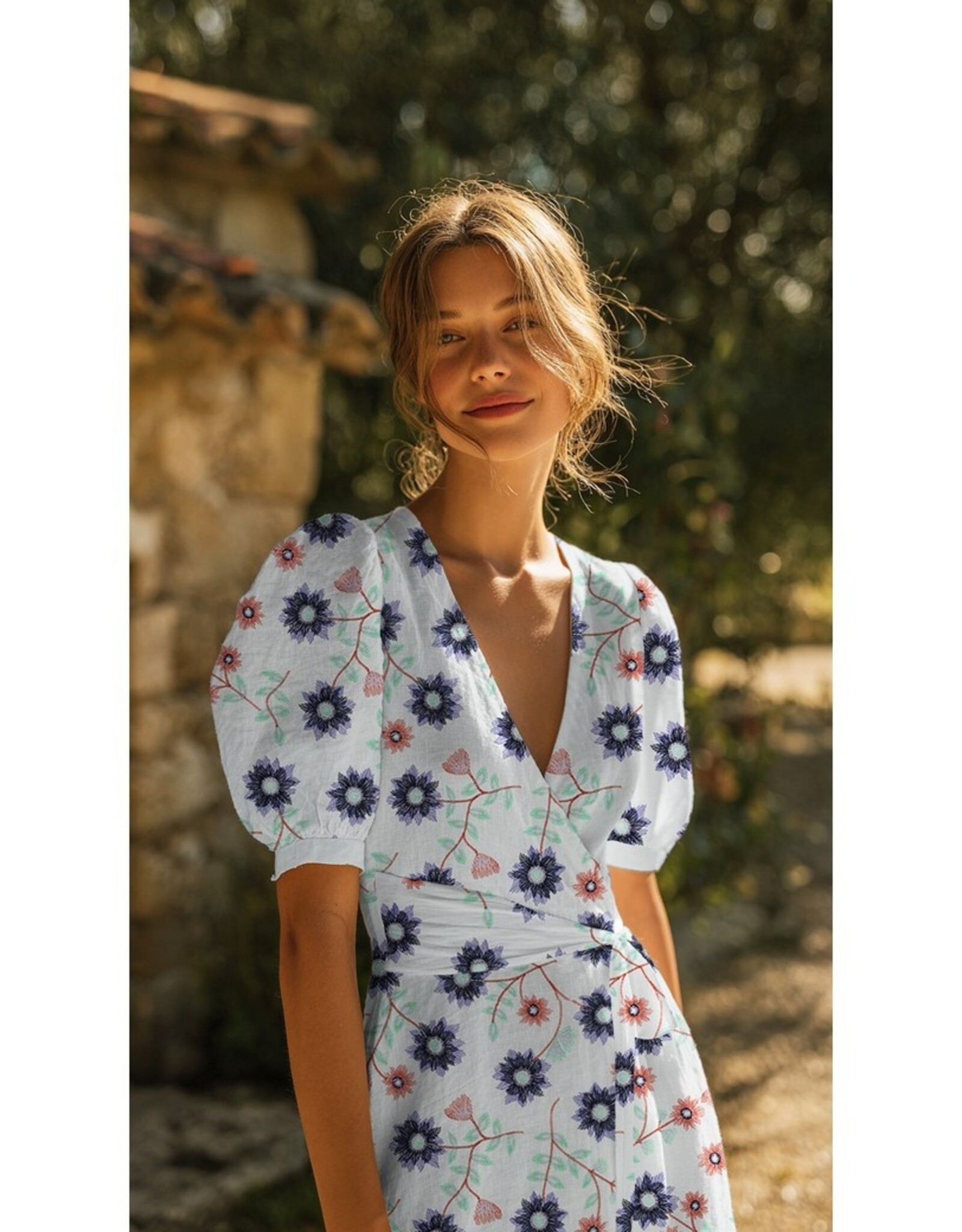 Katoen - Colorfull Broderie