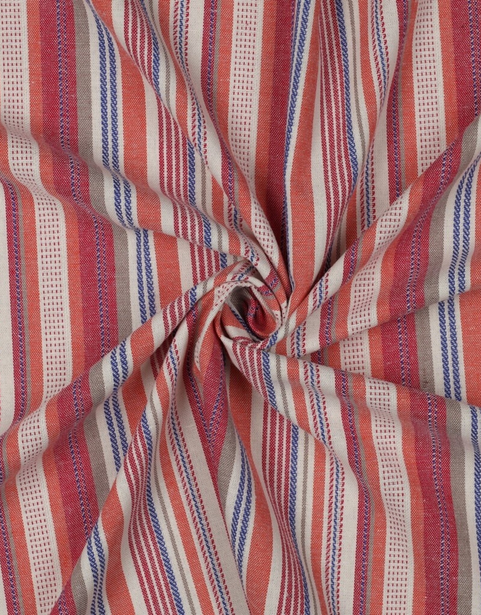 Linnen Viscose - Happy Stripes