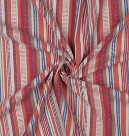 Linnen Viscose - Happy Stripes