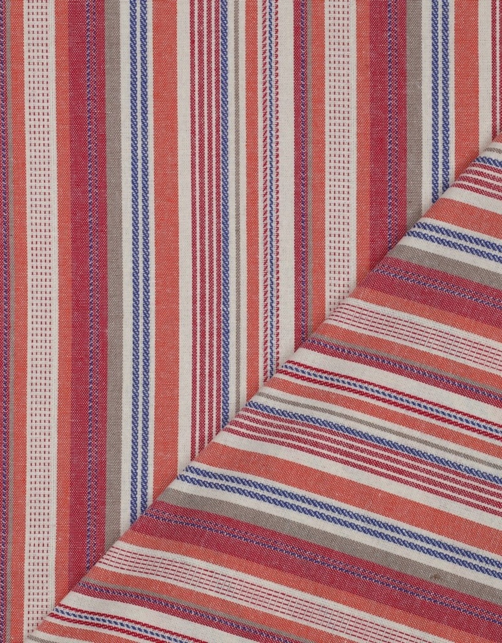 Linnen Viscose - Happy Stripes