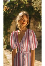 Linnen Viscose - Happy Stripes