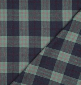 Linnen Viscose - Camisa a Cuadro