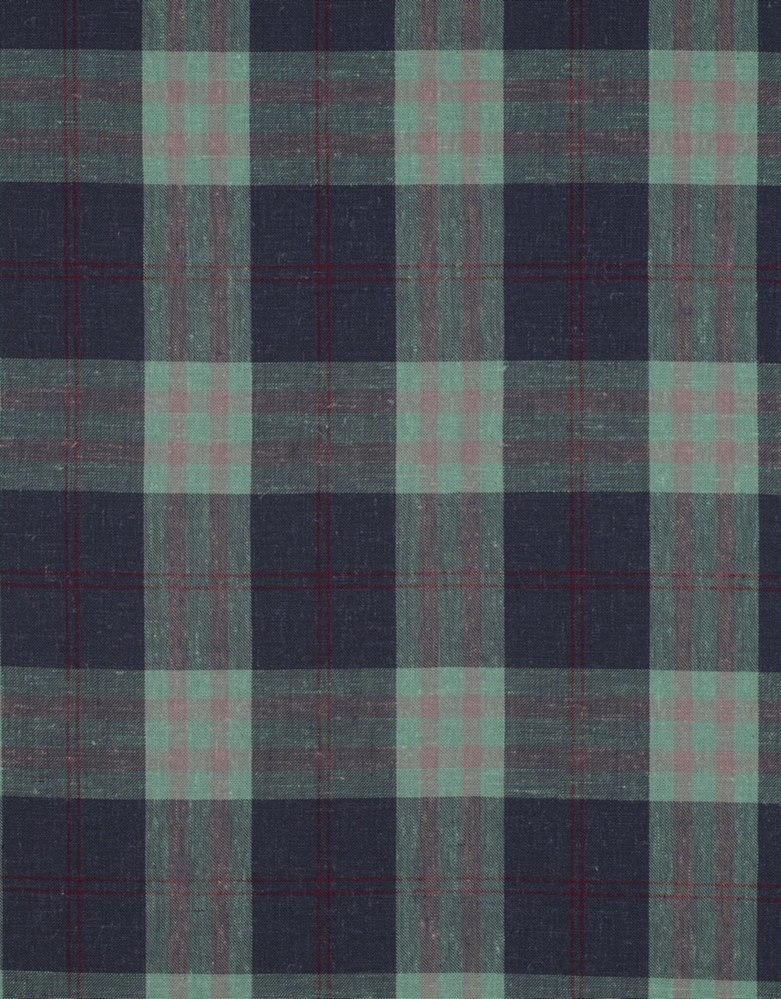 Linnen Viscose - Camisa a Cuadro