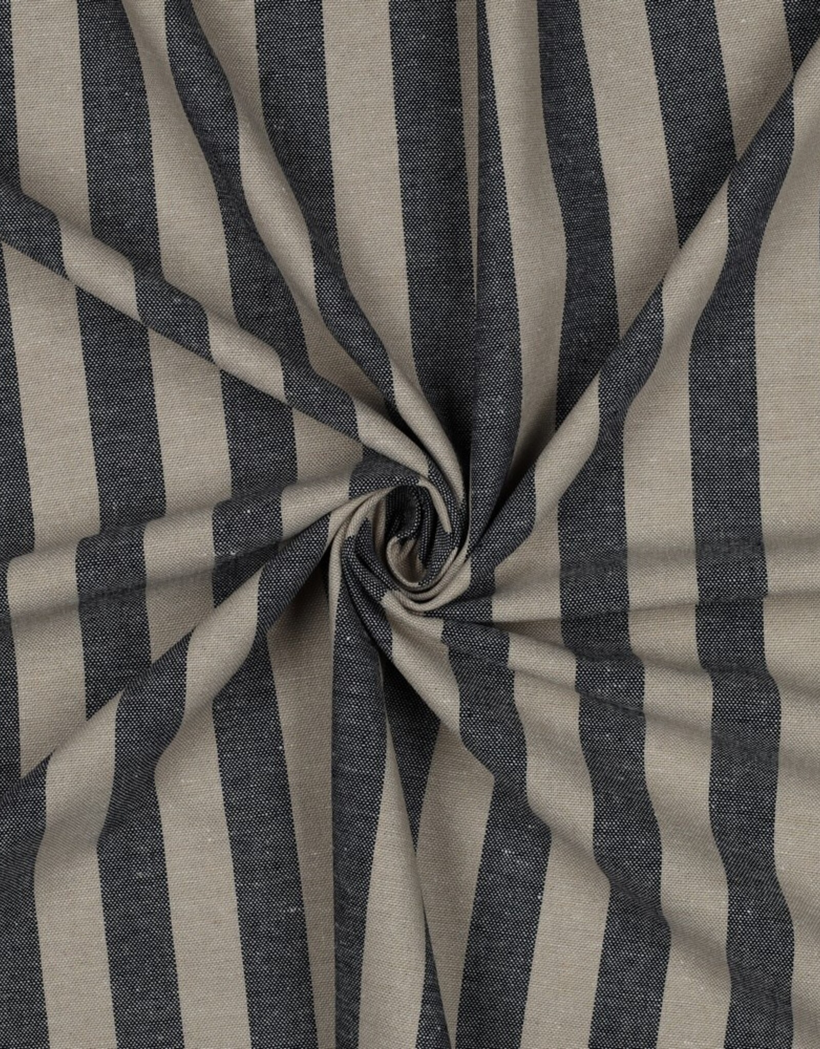 Linnen Viscose - Camisa a Rayas