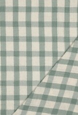 Double Gauze - Grand Vichy - Sage
