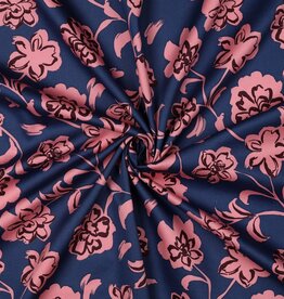 Satijn Katoen - Flowers