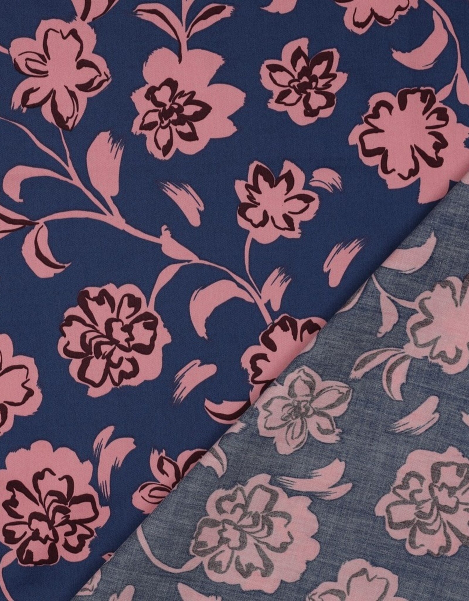 Satijn Katoen - Flowers