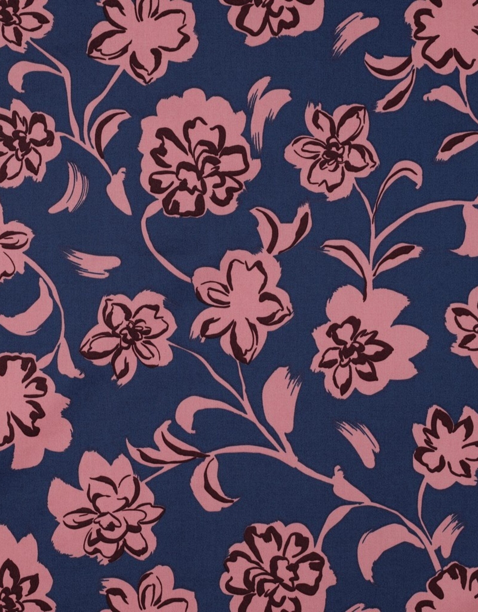 Satijn Katoen - Flowers