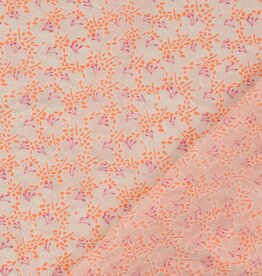 Seersucker Voile - Lucy - Coral