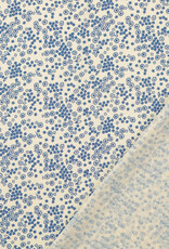 Seersucker - Flowerfield - Blue