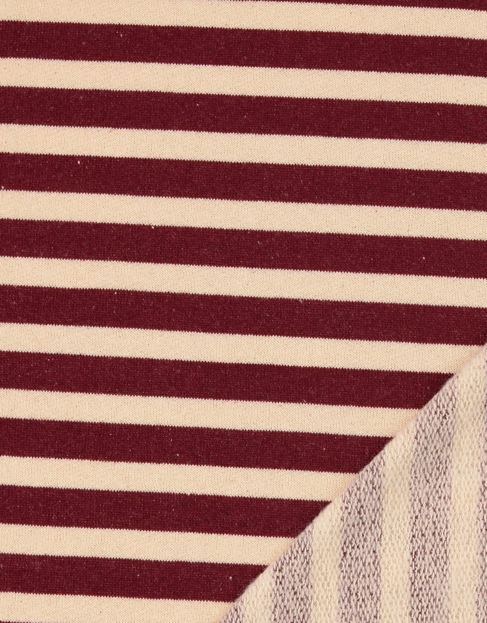 Sweat - Stripes - Bordeaux