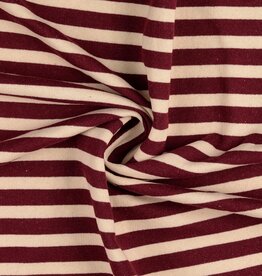 Sweat - Stripes - Bordeaux