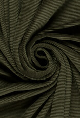 Nicky Rib Velours - Kaki