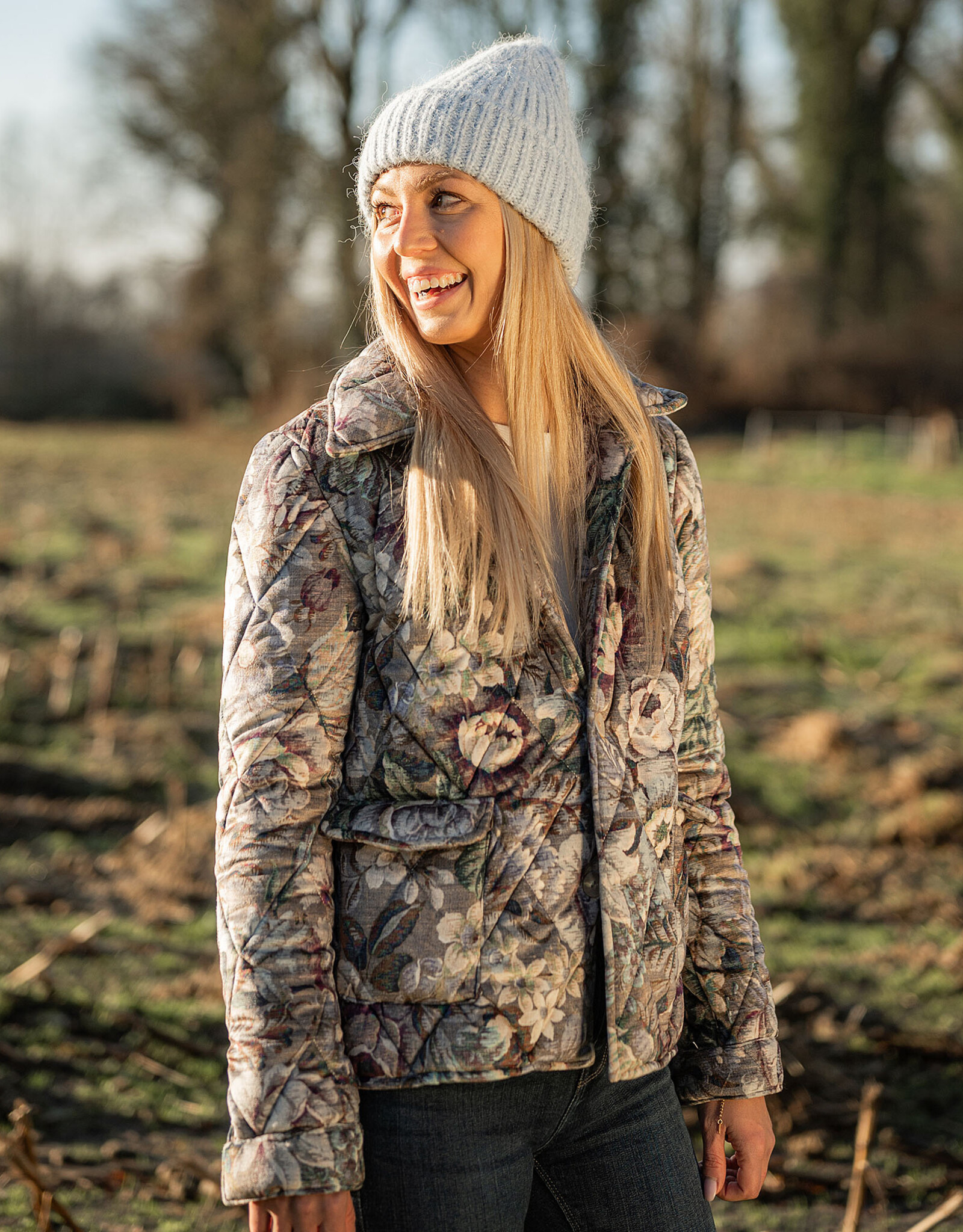 Stepper Velours - Brocante Flowers