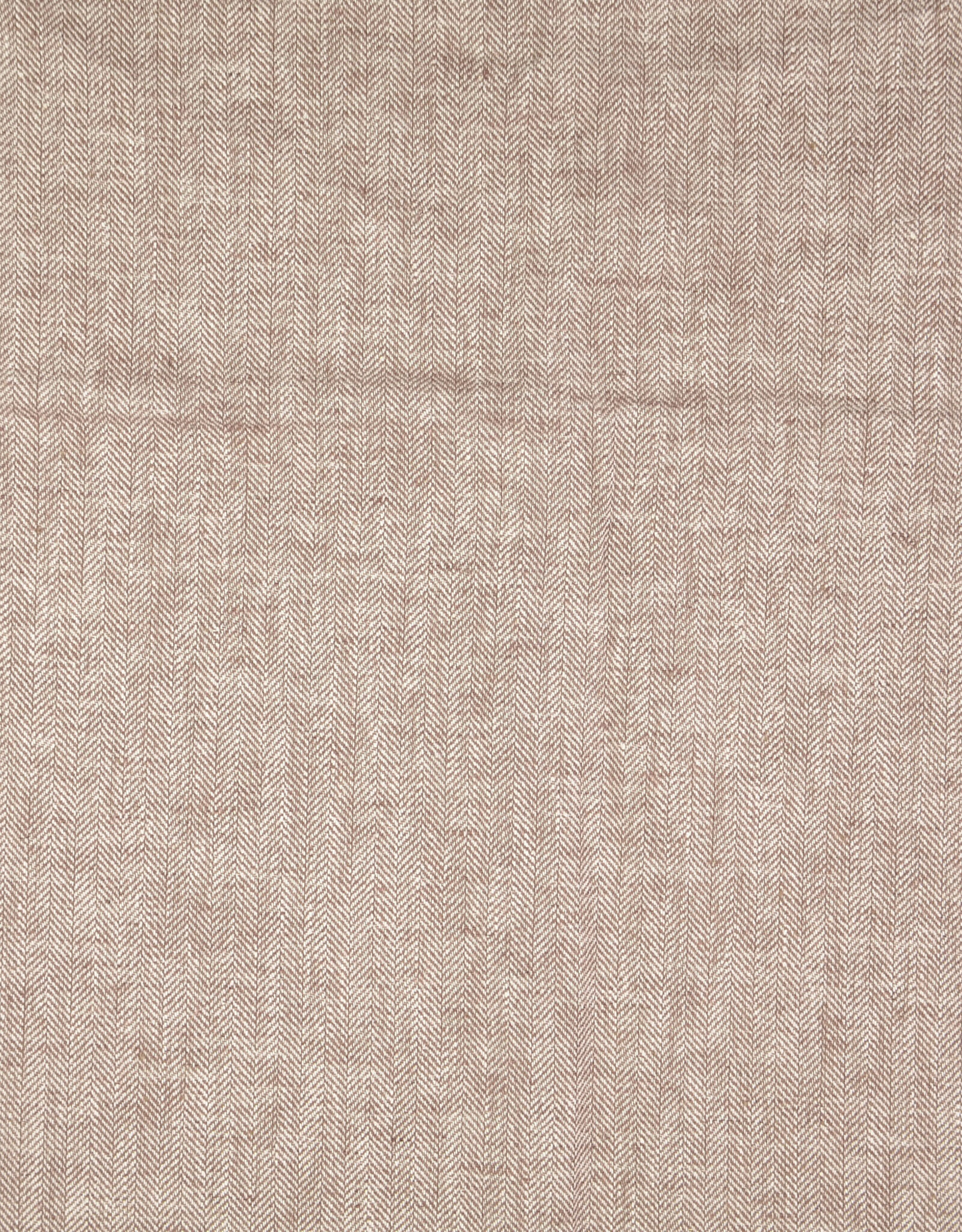 Linnen Mix - Chevron - Café