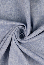 Linnen Mix - Chevron - Sky