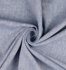 Linnen Mix - Chevron - Sky