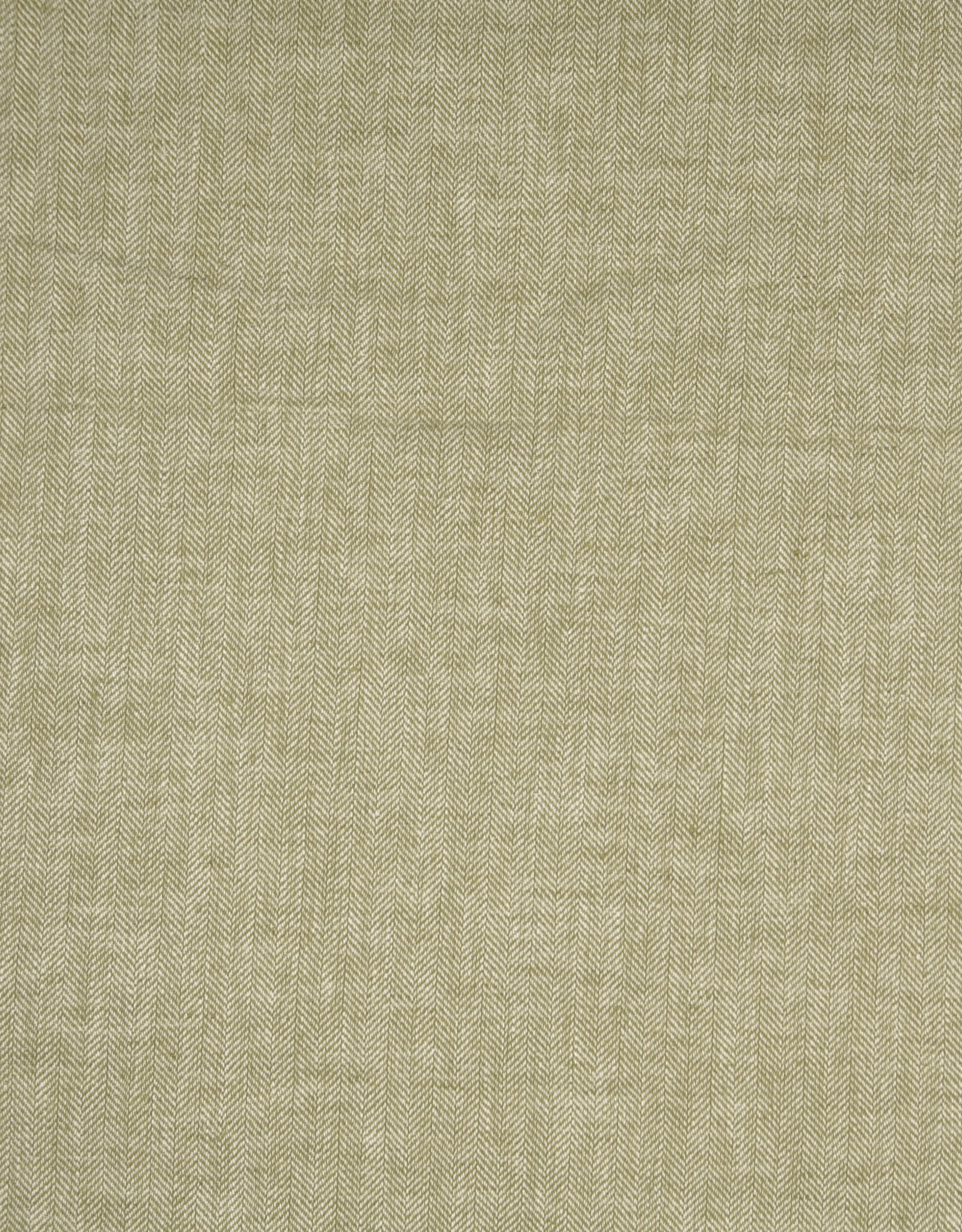 Linnen Mix - Chevron - Olive
