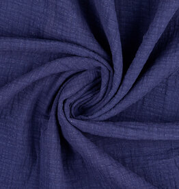 Linnenlook Gauze - Navy