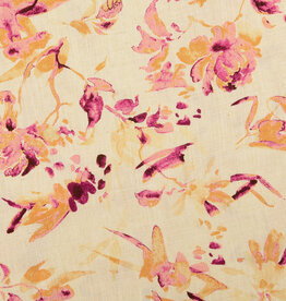 Linnen Viscose - Rosegarden