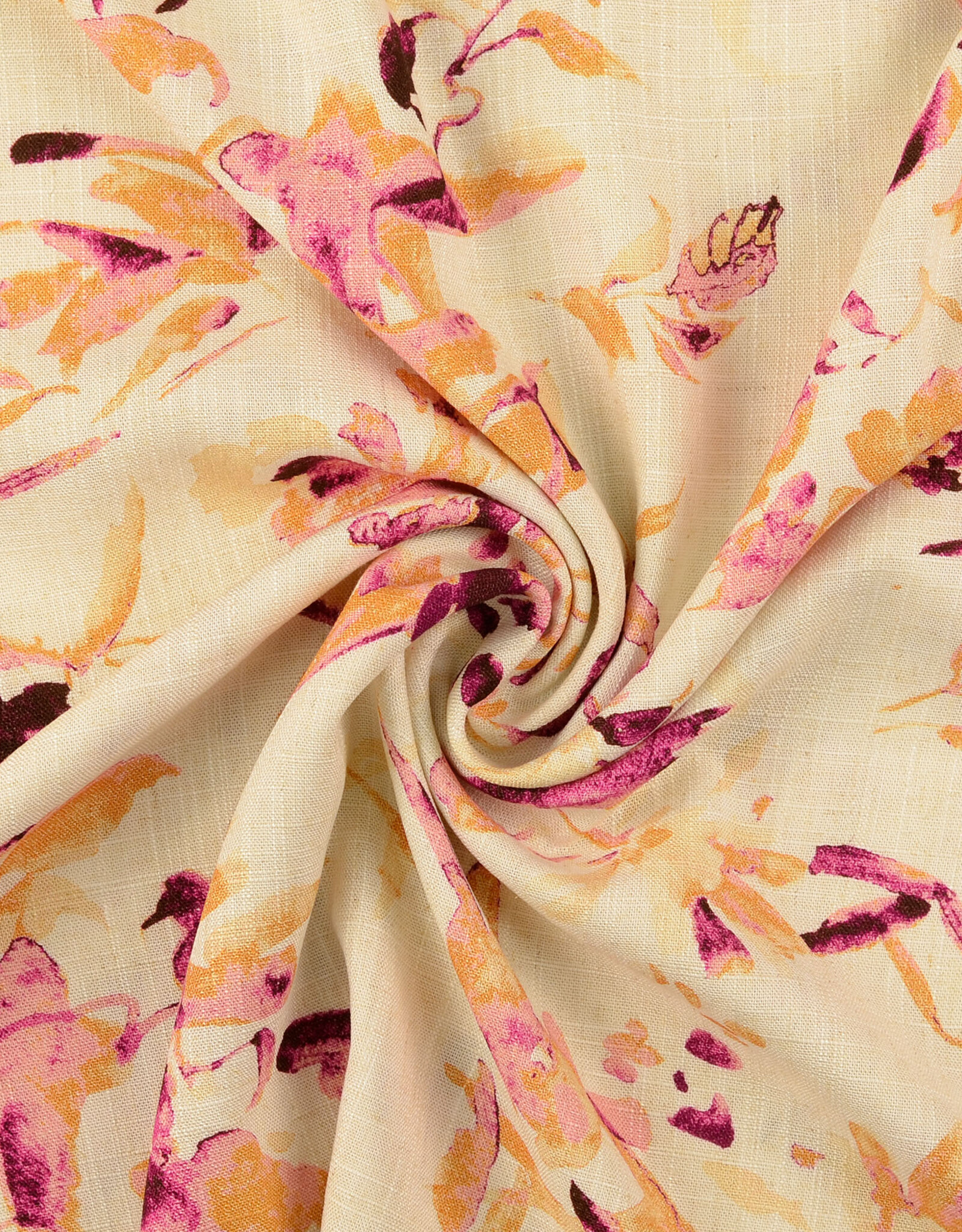 Linnen Viscose - Rosegarden