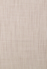 Fijne katoen - Fine stripes - Brown