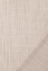 Fijne katoen - Fine stripes - Brown