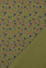 Katoen jacquard - Dark & Kobalt