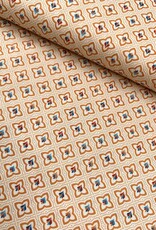 Katoen - Tile - Geel