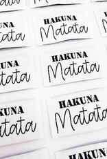 Naailabels - Hakuna Matata