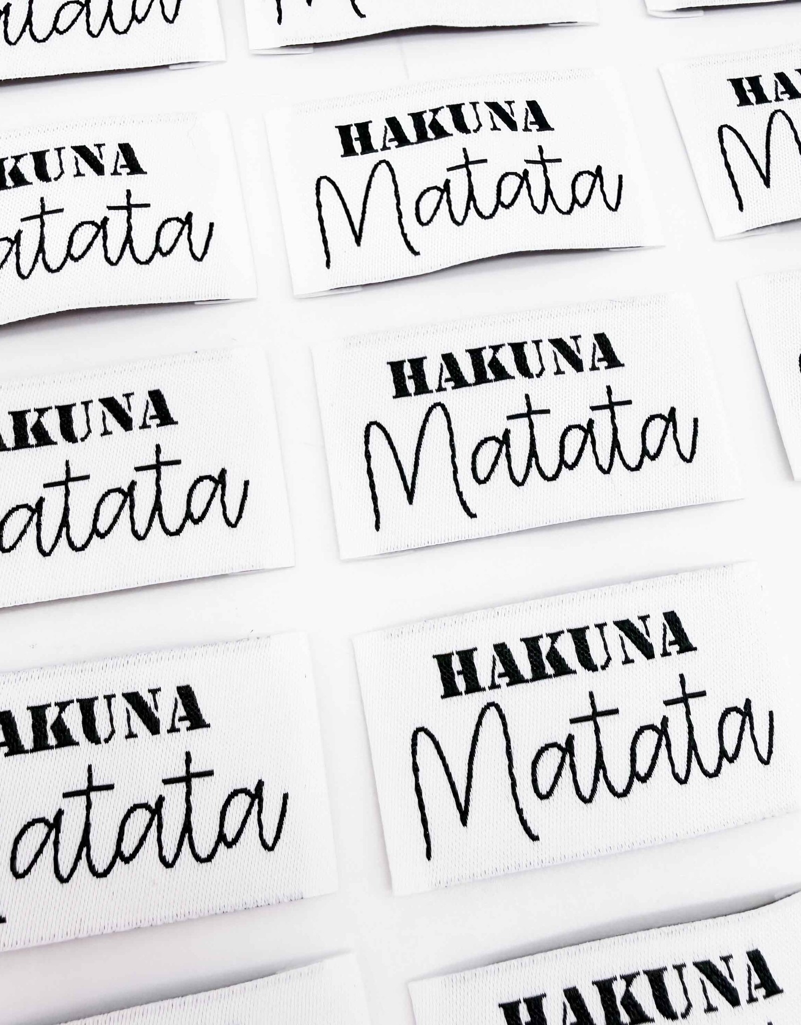 Naailabels - Hakuna Matata