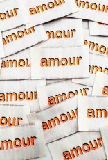 Naailabels - Amour neon